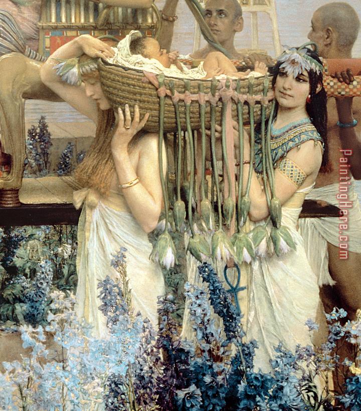Sir Lawrence Alma-Tadema The Finding of Moses by Pharaoh's Daughter